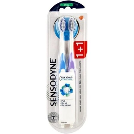 Sensodyne Çok Yönlü Koruma Diş Fırçası 1+1 Orta