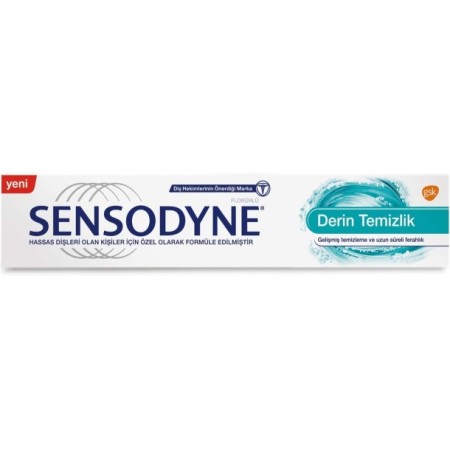 Sensodyne Derin Temizlik Diş Macunu 75ml