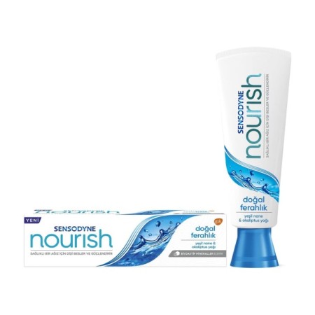 Sensodyne Nourish Doğal Ferahlık Diş Macunu 75 ml