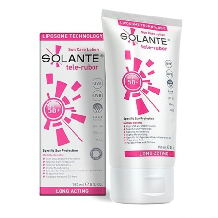 Solante Tele-Rubor 50 Faktör Güneş Losyonu 150 ml