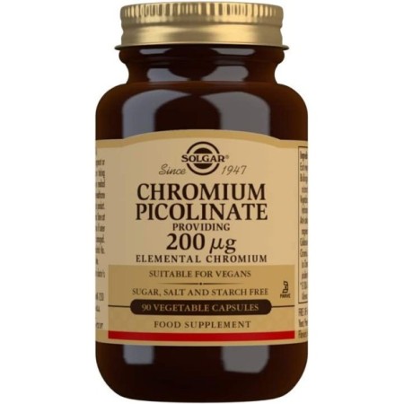 Solgar Chromium Picolinate 200 mcg 90 Kapsül