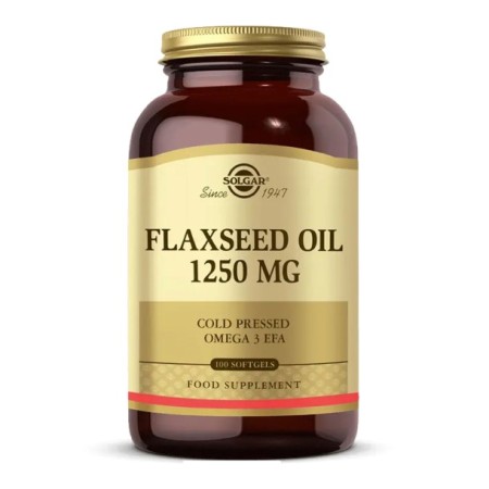 Solgar Flaxseed Oil 1250 mg 100 Kapsül