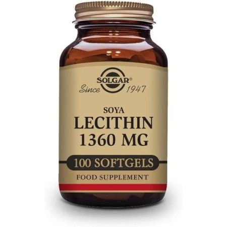 Solgar Lecithin 1360 mg 100 Yumuşak Jelatin Kapsül