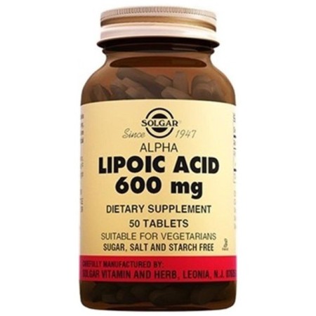 Solgar Alpha Lipoic Acid 600 mg 50 Tablet