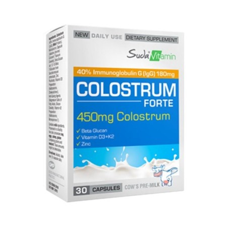 Suda Vitamin Colostrum Forte 30 Kapsül