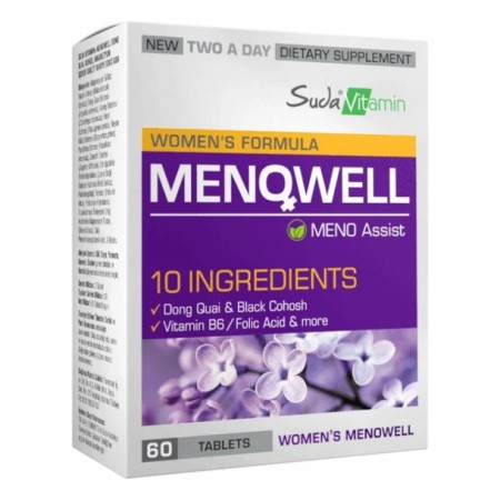 Suda Vitamin Women Formula Menowell Kadınlar İçin 60 Tablet