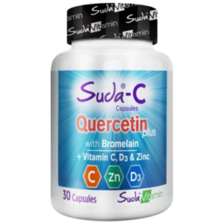 Suda Vitamin Suda-C Quercetin Plus 30 Kapsül