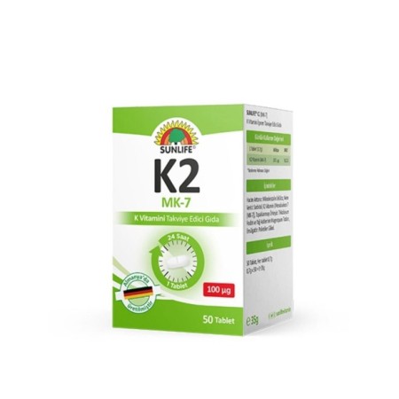 Sunlife Vitamin K2 50 Tablet