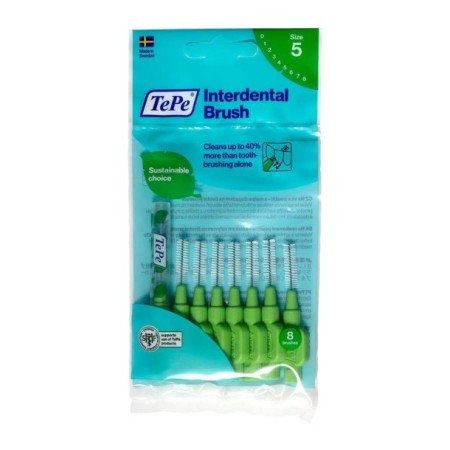 TEPE 0.8 MM - YEŞİL Diş Arayüz Fırçası (1x 6 Adet)