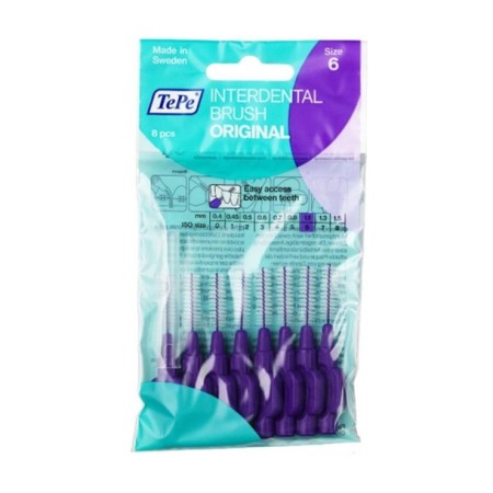 Tepe Diş Arası Fırçası 1.1 mm Mor 8'li