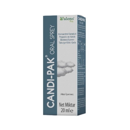 Valens Candi-Pak Ağız İçi Bakım Sprey 20 Ml