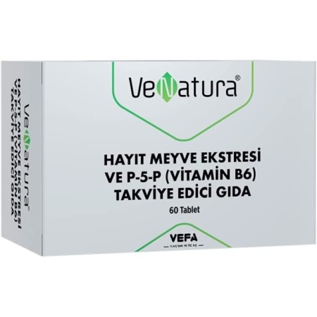 Venatura Hayıt Meyve Ektresi P-5-P 60 Tablet