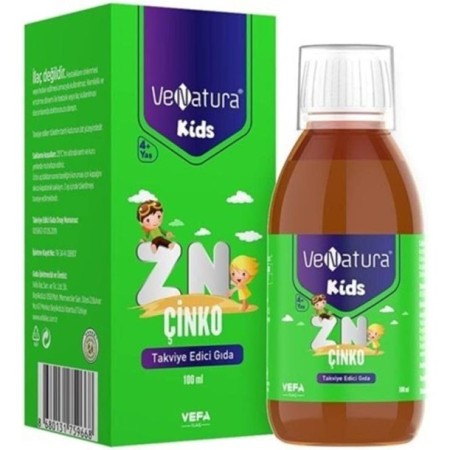 VeNatura Kids Çinko Takviye Edici Gıda 100 ml