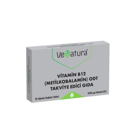 VeNatura Metilkobalamin ODT Takviye Edici Gıda 30 Tablet