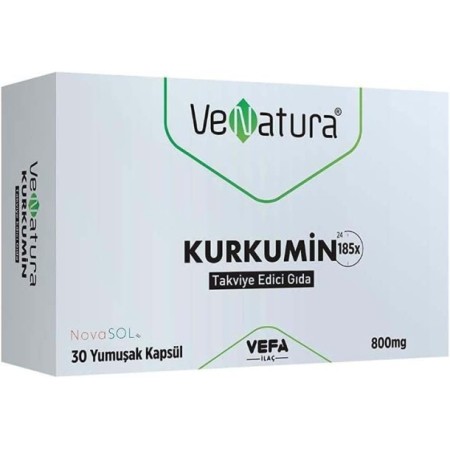 VeNatura NovaSOL Kurkumin Takviye Edici Gıda 30 Kapsül