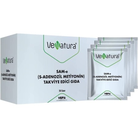 VeNatura SAM-e (S-ADENOZİL METİYONİN) 30 Saşe