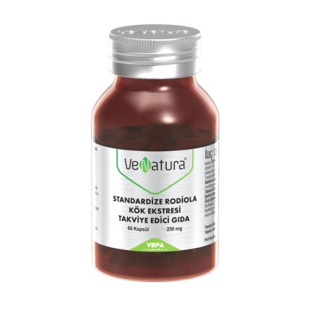 VeNatura Standardize Rodiola Kök Ekstresi Takviye Edici Gıda 60 Kapsül