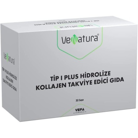 VeNatura Tip I Plus Hidrolize Kollajen Takviye Edici Gıda 30 Saşe