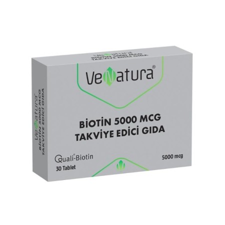 Venatura Biotin 5000 mcg 30 Tablet