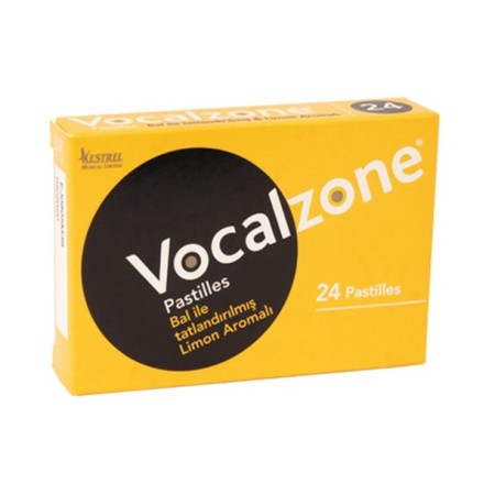 Vocalzone Ballı-Limonlu 24lü Pastil