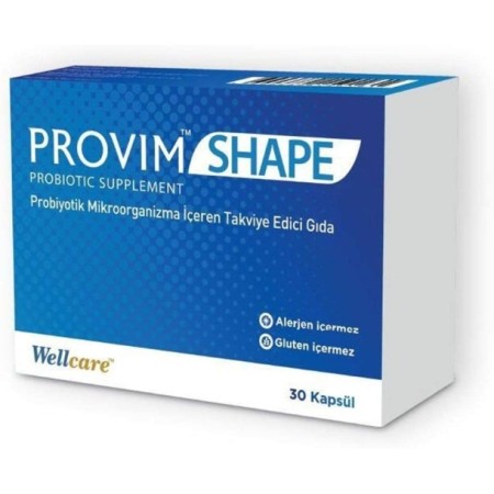 Wellcare Provim Shape Probiyotik 30 Kapsül