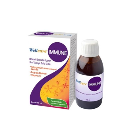 Wellcare İmmune 150 ml Şurup