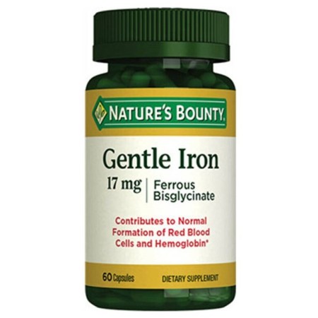 Natures Bounty Gentle Iron 17 mg Takviye Edici Gıda 60 Kapsül