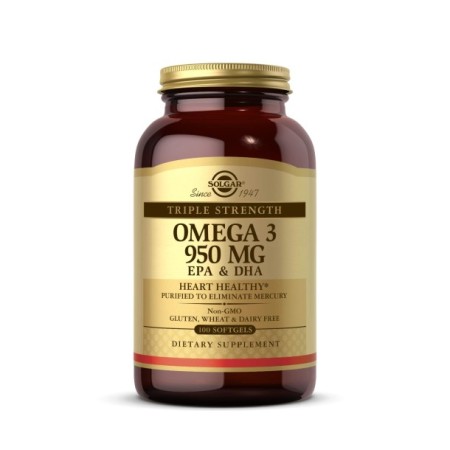 Solgar 950 mg 100 Kapsül Omega-3 Balık Yağı