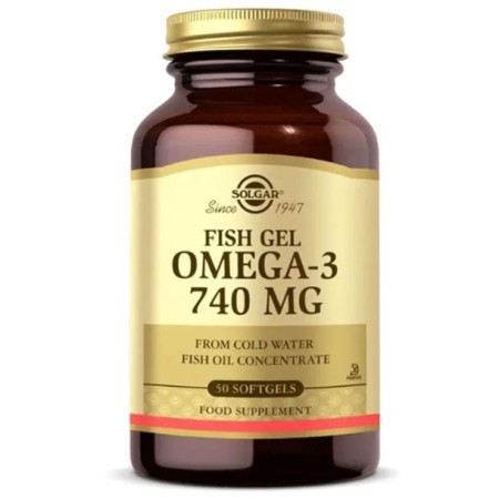 Solgar Fish Gel Omega 3 740 mg 50 Kapsül