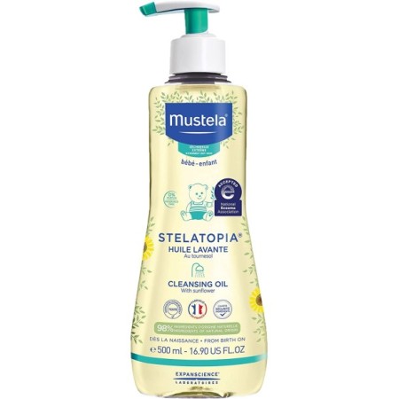 Mustela Stelatopia Temizleme Yağı 500 ml