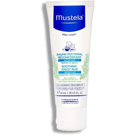 Mustela Soothing Chest Rub (Rahatlatıcı Göğüs Balsamı) 40 ml