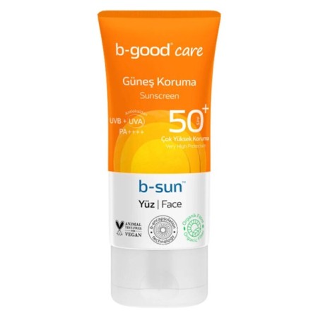 b-good b-sun SPF 50+ Yüz Güneş Koruma 50 ml