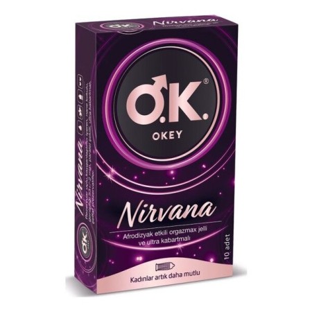 Okey Nirvana 10 Adet Prezervatif