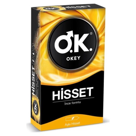 Okey Hisset Prezervatif 10 adet