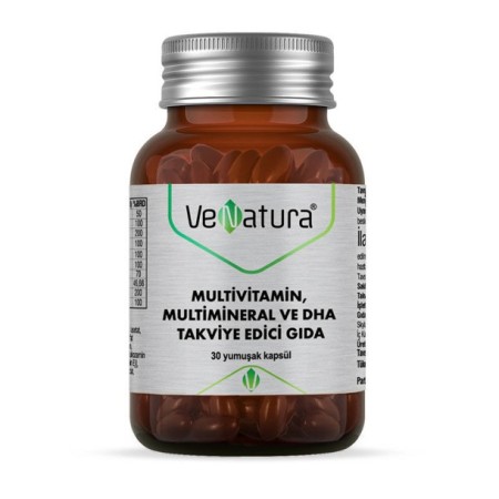 VeNatura Multivitamin, Multimineral  30 Yumuşak Kapsül