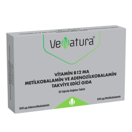 Venatura Vitamin B12 MA 30 Ağızda Dağılan Tablet