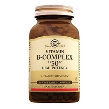 Solgar Vitamin B Complex 50 Bitkisel 50 Kapsül