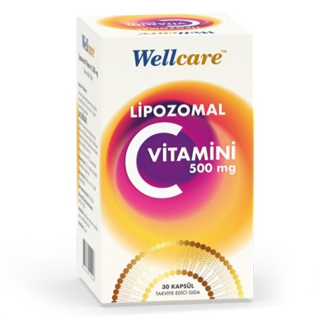 Wellcare Lipozomal C Vitamini 500 mg 30 Kapsül