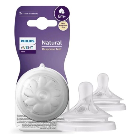 Philips Avent Doğal Tepkili Biberon Emziği 2Li 6 Numara 6+ Ay