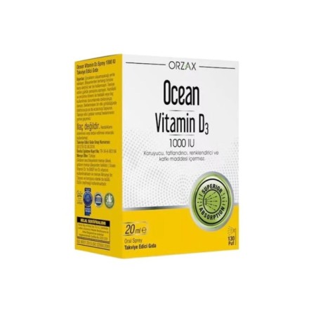 Ocean Vitamin D3 1000 IU 20 ml Sprey