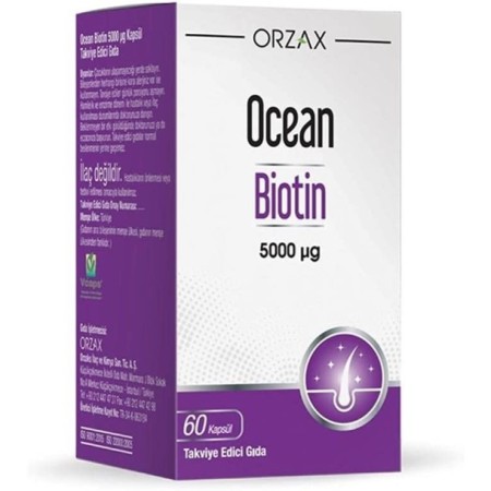 Orzax Ocean Biotin 60 Kapsül