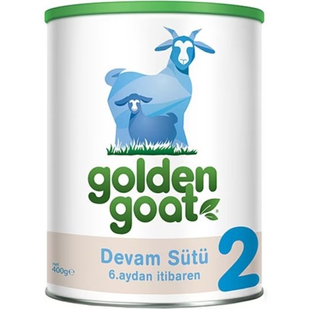 Golden Goat 2 6+ Ay 400 gr Keçi Devam Sütü