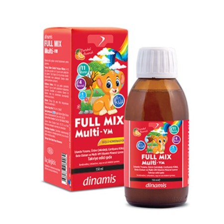 Dinamis Full Mix Multi VM 150 ml Şurup