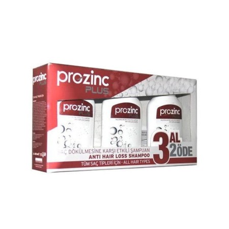 Prozinc Saç Dökülmesine Karşı Etkili Şampuan 3al 2öde