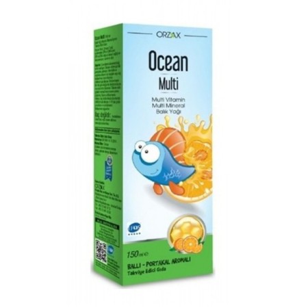 Ocean Multi Omega 3 Şurup Multivitamin