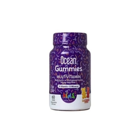 Ocean Smart Gumies Multivitamin Meyve Sulu Jel 60 Adet