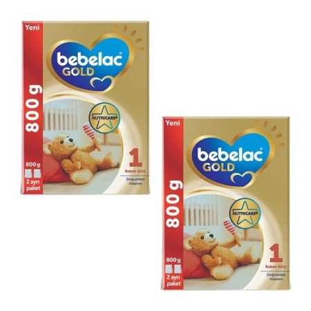 Bebelac Gold 1 Bebek Sütü 800 gr X 2 Adet