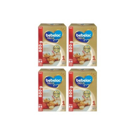 Bebelac Gold 1 4x800 gr Devam Sütü
