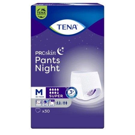 Tena Proskin Pants Night Emici Külot Orta Boy M 30'lu Hasta Bezi