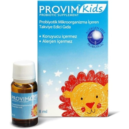 Wellcare Provim Kids Takviye Edici Gıda Damla 8 ml